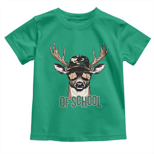 Bucked' 100 Days Of School Toddler T Shirt Deer Student Boy Girls 100th Day TS02 Irish Green Print Your Wear
