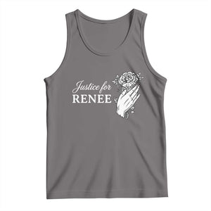 Justice for Renee Tank Top Floral Rose Memorial Minneapolis Jane 8 2026 Tribute TS02 Deep Heather Print Your Wear