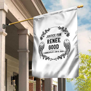 Justice for Renee Good Garden Flag Minneapolis January 8 2026 Tribute Memorial Wreath TS02 Print Your Wear