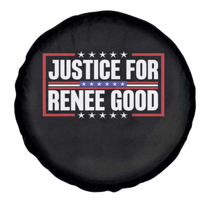 Justice for Renee Good Patriotic Spare Tire Cover Minneapolis Jan 8 2026 Memorial Red White and Blue TS02 Print Your Wear