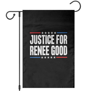 Justice for Renee Good Patriotic Garden Flag Minneapolis Jan 8 2026 Memorial Tribute TS02 Black Print Your Wear
