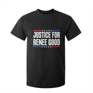 Justice for Renee Good Patriotic T Shirt For Kid Minneapolis Jan 8 2026 Memorial Tribute TS02 Black Print Your Wear