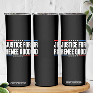 Justice for Renee Good Patriotic Skinny Tumbler Minneapolis Jan 8 2026 Memorial Tribute TS02 Print Your Wear
