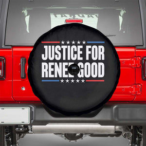 Justice for Renee Good Patriotic Spare Tire Cover Minneapolis Jan 8 2026 Memorial Tribute TS02 Black Print Your Wear
