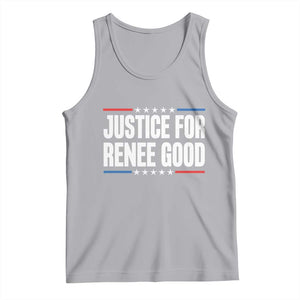 Justice for Renee Good Patriotic Tank Top Minneapolis Jan 8 2026 Memorial Tribute TS02 Athletic Heather Print Your Wear