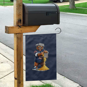 Savage Bear Grating Cheese Graphic Garden Flag Funny Rivalry Football Fans TS02 Print Your Wear