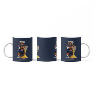 Savage Bear Grating Cheese Graphic Coffee Mug Funny Rivalry Football Fans TS02 Print Your Wear