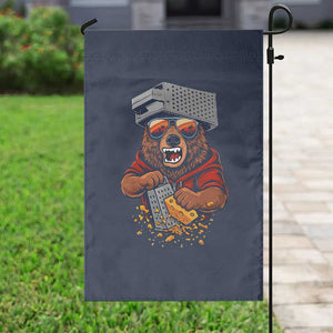 Angry Bear Grating Cheese Garden Flag Grater Rage Crushing for Fierce Football Fans TS02 Print Your Wear