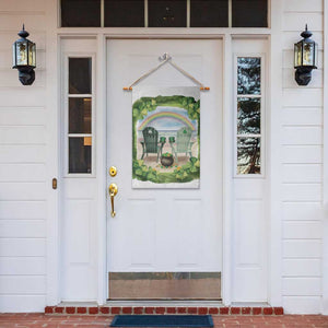 Lucky Shamrocks Beach Vibe Garden Flag TS02 Print Your Wear