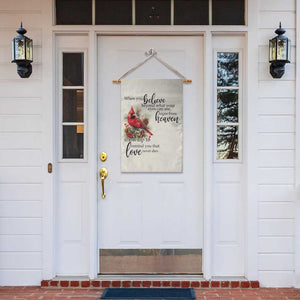 Spiritual Cardinal Garden Flag Signs from Heaven Memorial Remembrance and Love TS02 Print Your Wear