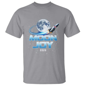 Celestial Moon Joy 2026 T Shirt Rocket Launch '26 Lunar Mission Celebration TS02 Sport Gray Print Your Wear