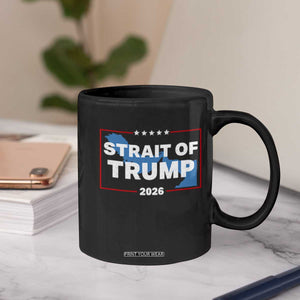 Strait of Trump 2026 Coffee Mug Middle East Map Political Graphic TS02 Print Your Wear