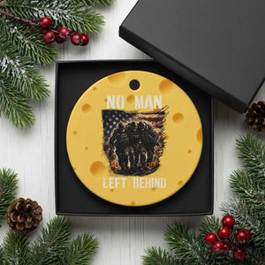 No Man Left Behind Soldiers Brotherhood Ceramic Ornament American Flag US Military TS02 1pc Yellow Cheese Print Your Wear