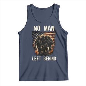 No Man Left Behind Soldiers Brotherhood Tank Top American Flag US Military TS02 Navy Print Your Wear