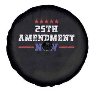 25th Amendment Now Patriotic Spare Tire Cover Red White and Blue Political Satire TS02 Print Your Wear