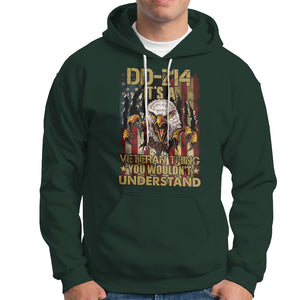 DD-214 It's A Veteran Thing You Wouldn't Understand US Flag Bald Eagle Hoodie TS02 Printyourwear