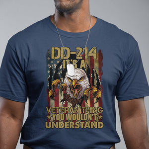 DD-214 It's A Veteran Thing You Wouldn't Understand US Flag Bald Eagle T Shirt TS02 Printyourwear