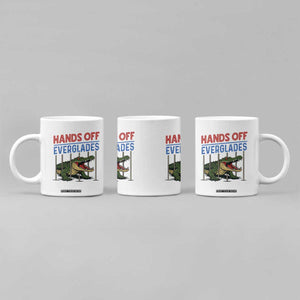 Hands Off Everglades Coffee Mug Alligator Protest TS02 Print Your Wear