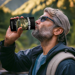 Hands Off Our Everglades 4 in 1 Can Cooler Tumbler Vintage Alligator Swamp TS02 Print Your Wear