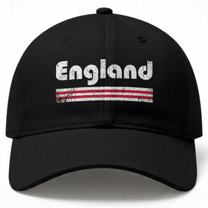 Vintage England Retro Distressed Graphic Baseball Cap Patriotic English Heritage Pride Souvenir TS02 Print Your Wear