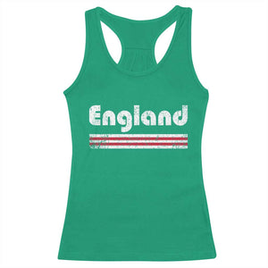 Vintage England Retro Distressed Graphic Racerback Tank Top Patriotic English Heritage Pride Souvenir TS02 Irish Green Print Your Wear