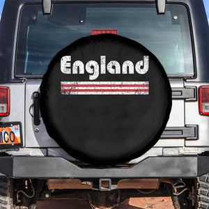 Vintage England Retro Distressed Graphic Spare Tire Cover Patriotic English Heritage Pride Souvenir TS02 No hole Black Print Your Wear
