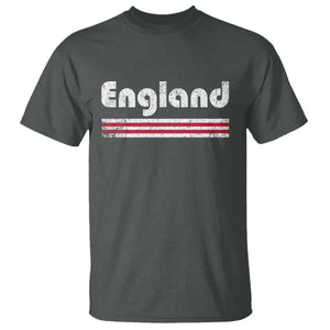 Vintage England Retro Distressed Graphic T Shirt Patriotic English Heritage Pride Souvenir TS02 Dark Heather Print Your Wear