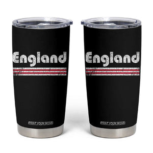 Vintage England Retro Distressed Graphic Tumbler Cup Patriotic English Heritage Pride Souvenir TS02 Black Print Your Wear
