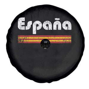 Vintage Espana Espanol Retro Distressed Graphic Spare Tire Cover Patriotic Spanish Spain Flag Heritage Pride Souvenir TS02 Print Your Wear