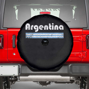 Vintage Argentina Retro Distressed Graphic Spare Tire Cover Patriotic Argentine Heritage Pride Souvenir TS02 Black Print Your Wear