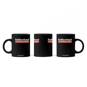 Vintage Switzerland Retro Distressed Graphic Coffee Mug Patriotic Swiss Heritage Pride Souvenir TS02 Print Your Wear