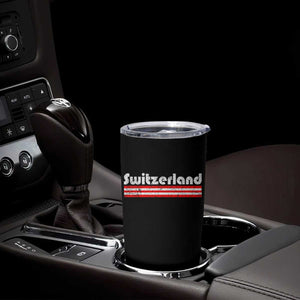 Vintage Switzerland Retro Distressed Graphic Tumbler Cup Patriotic Swiss Heritage Pride Souvenir TS02 Print Your Wear