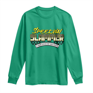 Speedway Slammer Indiana 2025 Long Sleeve Shirt TS02 Irish Green Print Your Wear