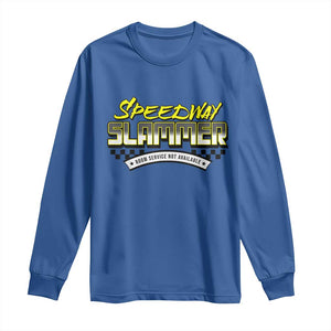 Speedway Slammer Indiana 2025 Long Sleeve Shirt TS02 Royal Blue Print Your Wear