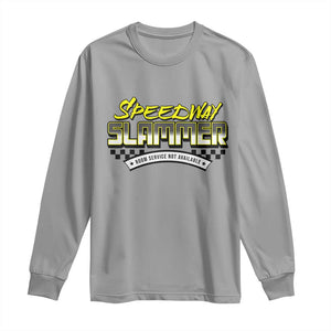 Speedway Slammer Indiana 2025 Long Sleeve Shirt TS02 Sport Gray Print Your Wear