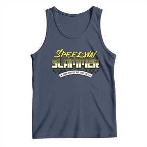 Speedway Slammer Indiana 2025 Tank Top TS02 Navy Print Your Wear