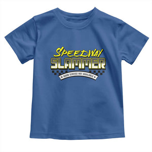 Speedway Slammer Indiana 2025 Toddler T Shirt TS02 Royal Blue Print Your Wear