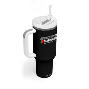 Speedway Slammer Racing 2025 Tumbler With Handle Home of The Last Lap TS02 Print Your Wear