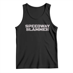 Speedway Slammer 2025 Tank Top Indiana Sarcastic TS02 Black Print Your Wear