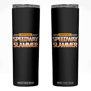 Indiana Speedway Slammer 2025 Skinny Tumbler Detention Prison TS02 Black Print Your Wear