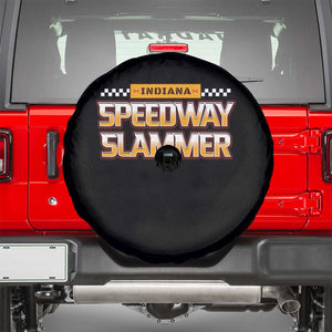 Indiana Speedway Slammer 2025 Spare Tire Cover Detention Prison TS02 Black Print Your Wear
