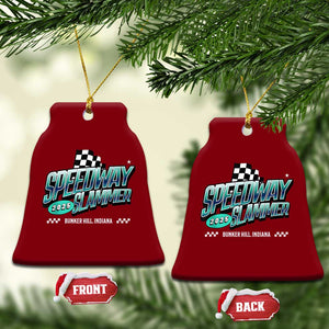 Speedway Slammer 2025 Ceramic Ornament Bunker Hill Indiana TS02 Print Your Wear
