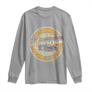 Speedway Slammer 2025 Long Sleeve Shirt Indiana Alcatraz Retro Vintage Racing Graphic TS02 Sport Gray Print Your Wear