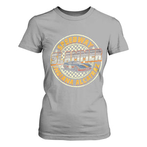 Speedway Slammer 2025 T Shirt For Women Indiana Alcatraz Retro Vintage Racing Graphic TS02 Sport Gray Print Your Wear