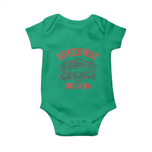 Indiana Speedway Slammer 2025 Baby Onesie Detention Prison Jail TS02 Irish Green Print Your Wear