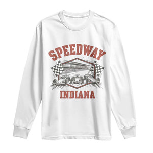 Indiana Speedway Slammer 2025 Long Sleeve Shirt Detention Prison Jail TS02 White Print Your Wear