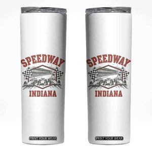 Indiana Speedway Slammer 2025 Skinny Tumbler Detention Prison Jail TS02 White Print Your Wear
