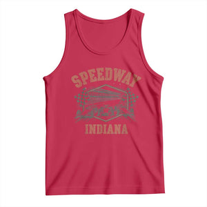 Indiana Speedway Slammer 2025 Tank Top Detention Prison Jail TS02 Red Print Your Wear