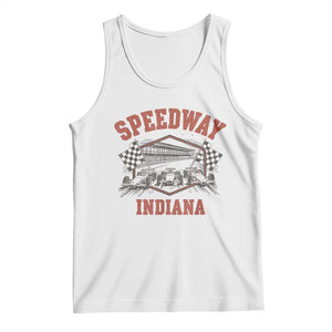 Indiana Speedway Slammer 2025 Tank Top Detention Prison Jail TS02 White Print Your Wear