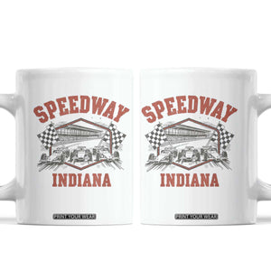 Indiana Speedway Slammer 2025 Coffee Mug Detention Prison Jail TS02 White Print Your Wear